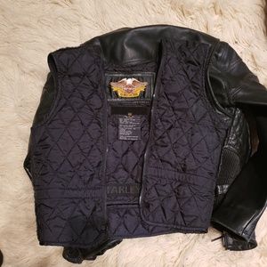 Harley Davidson Womens leather riding jacket